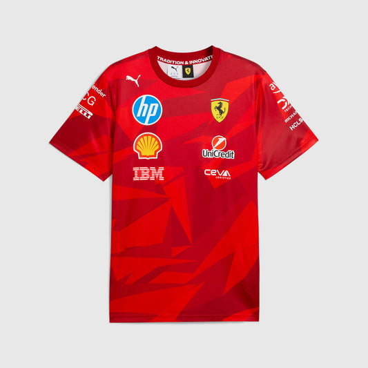 Scuderia Ferrari 2025 Las Vegas GP Team T-shirt