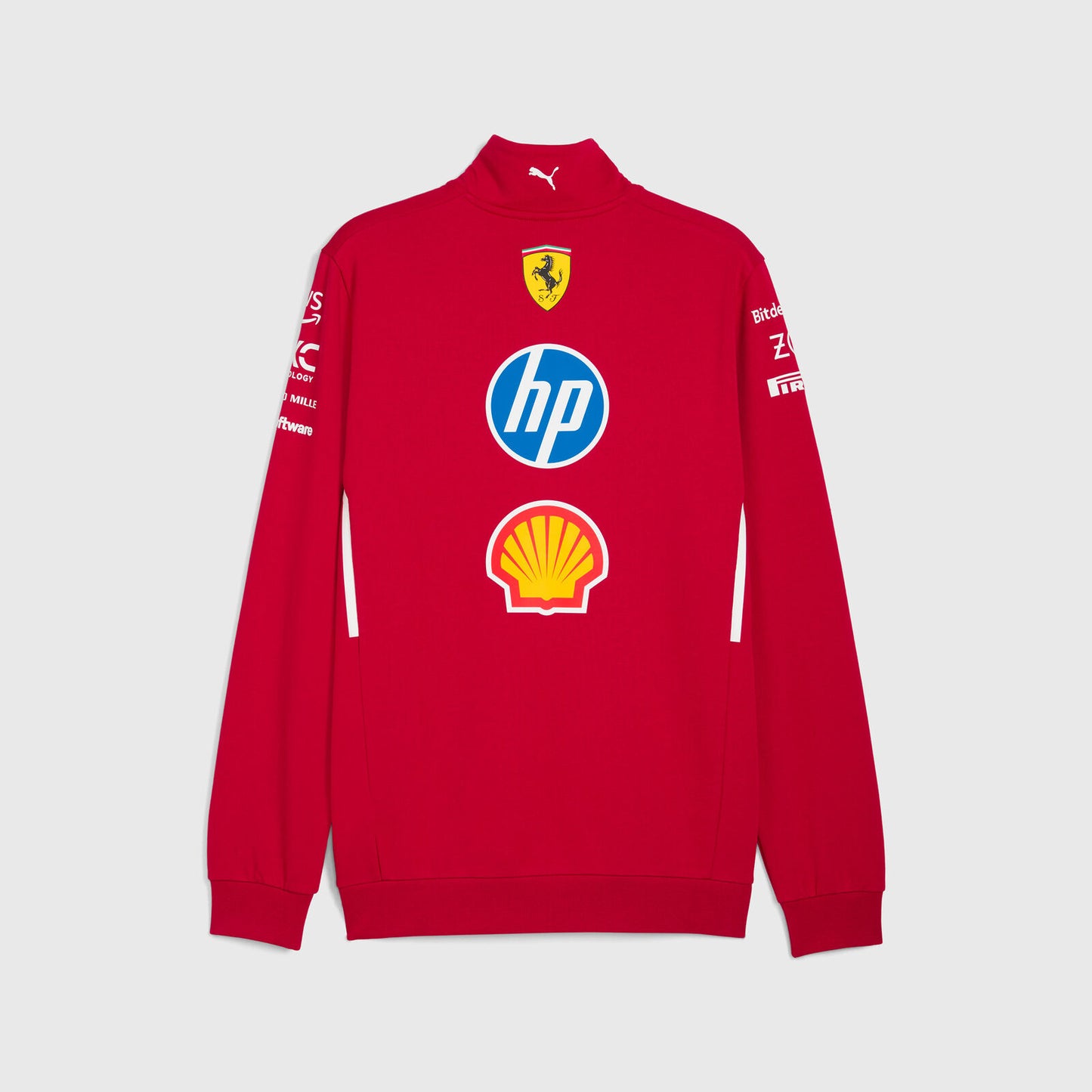 Scuderia Ferrari F1 2025 Team 1/2 Zip Sweatshirt
