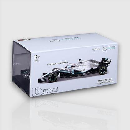 Lewis Hamilton Mercedes AMG F1 W10 with Acrylic Box 1:43